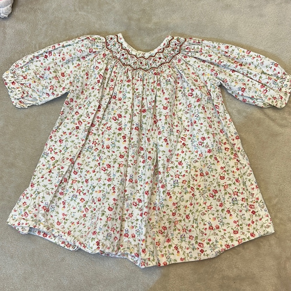 Sophie Dex Floral Dress ~ 12mo